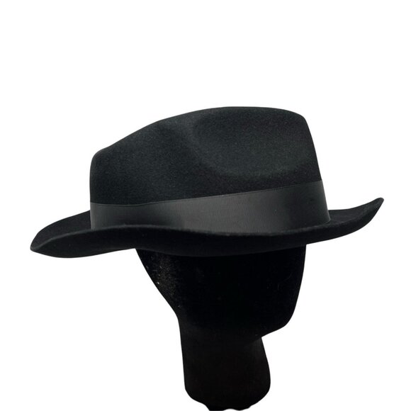 Bruno Capelo XL Hat Cap Australian Wool Fedora Teardrop Crown Fabio FB230 7 1/2 - Picture 3 of 13